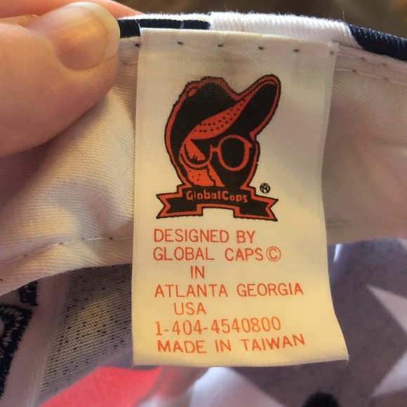 Vintage Global Caps United States Snap Back Hat - Picture 8 of 8
